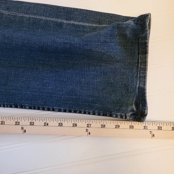 Levis 514 Jeans Mens Tag Size 36x32 Blue Denim Straight Leg Regular Fit - Picture 4 of 16